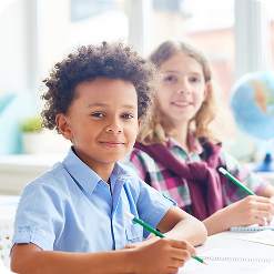 Kids in classroom